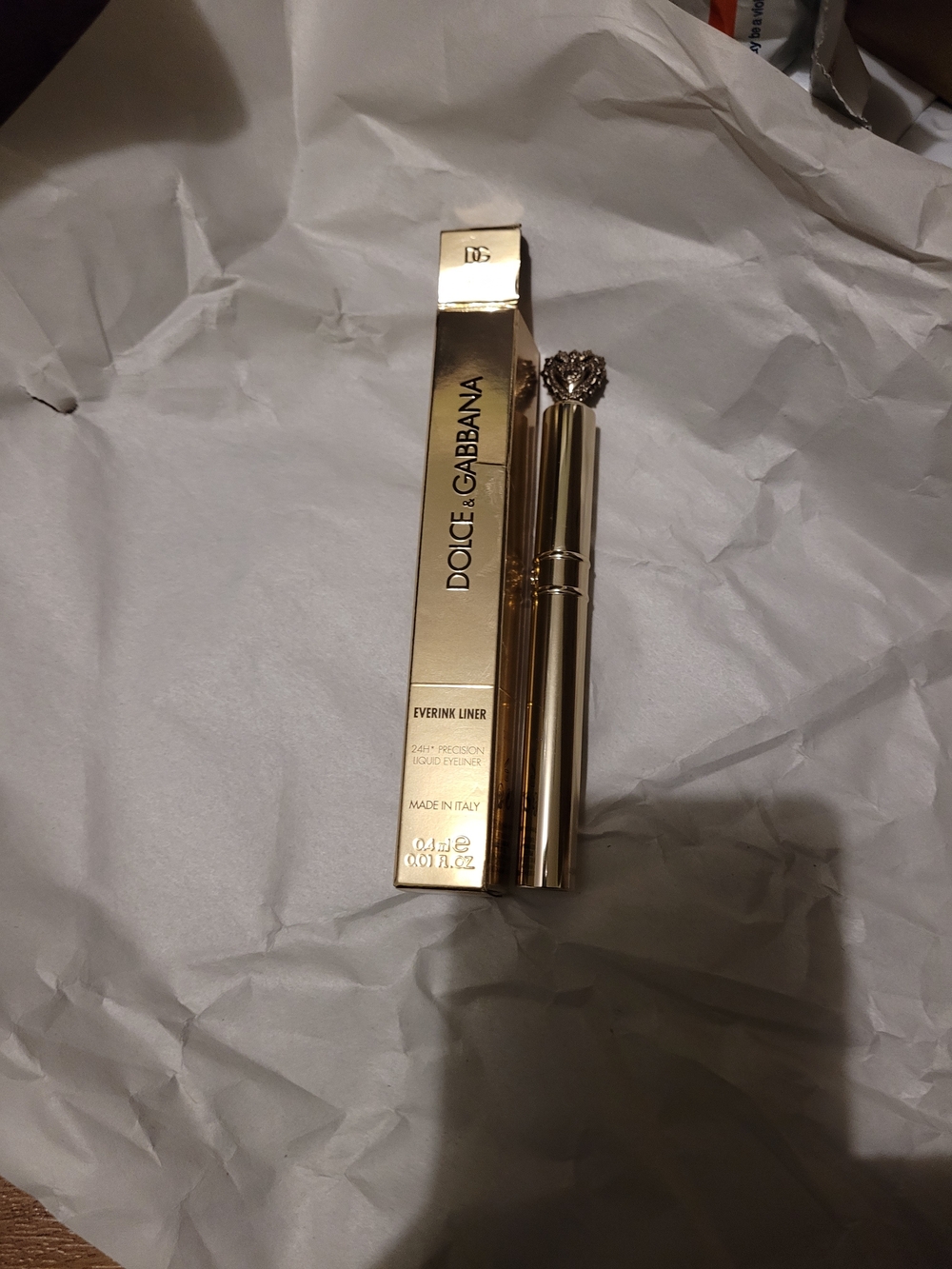 Dolce & Gabbana Gold Liquid Eyeliner Pen